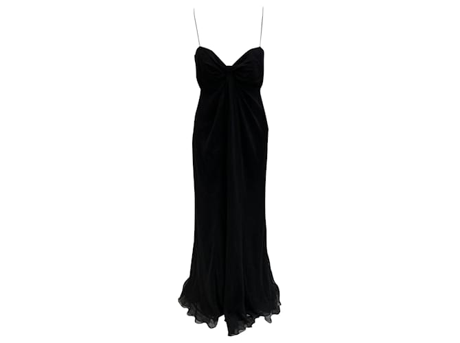Moschino Black Evening Gown Polyester  ref.378733