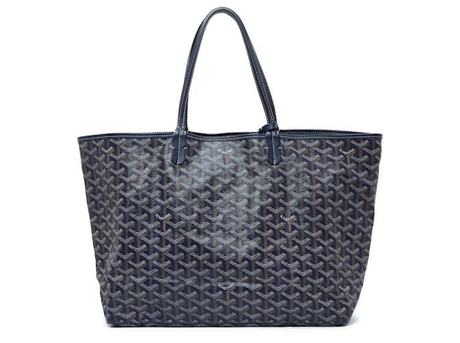 Goyard Monogram Wristlet Pouch Black Blue