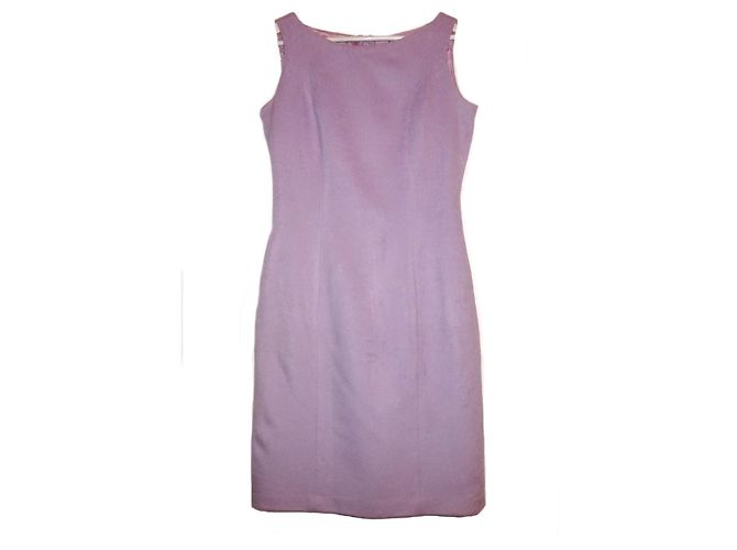 BURBERRY KLEID AUS KASCHMIR UND ANGORA Lavanda