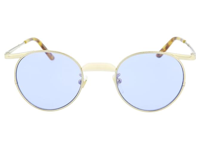 Rendition patois en million Gucci Round-Frame Metal Sunglasses Golden Metallic ref.379383 - Joli Closet