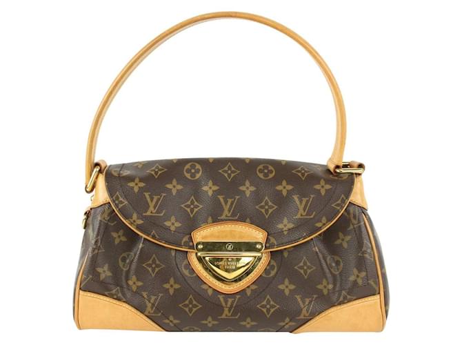 Louis Vuitton Monogram Beverly MM Shoulder Bag Leather  ref.379460