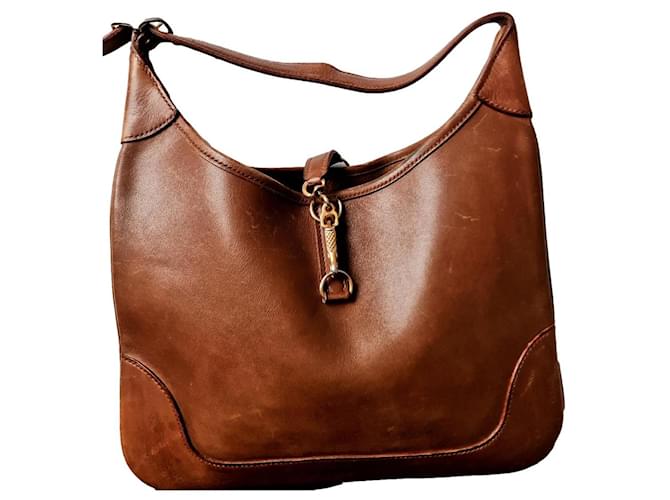 hermès bag TRIM Caramel Leather  ref.379616