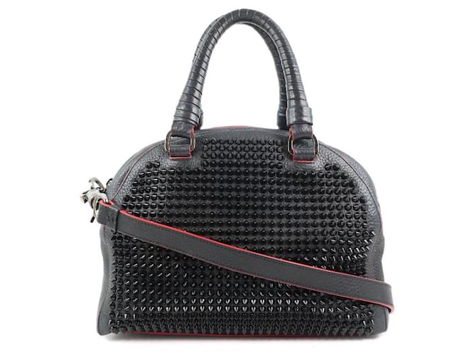 Christian Louboutin Handbag Black Pony-style calfskin  ref.379699