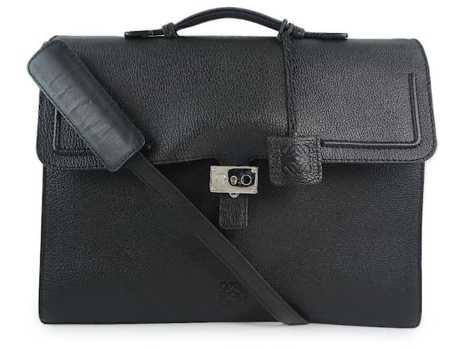 Loewe Black Leather  ref.379933