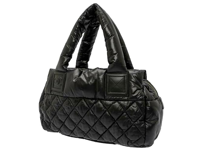 Bolsa de couro Chanel Black Cocoon Preto  ref.380208