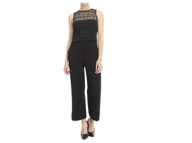 Pinko Nicole Jumpsuit schwarz Polyester