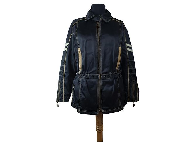 Giacca Moschino Jeans blu navy cotone