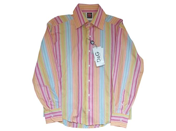 D&G Shirts Multiple colors Polyester Viscose  ref.380437