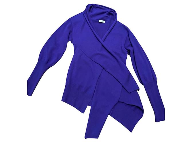 Brunello Cucinelli Knitwear Purple Cashmere  ref.380459