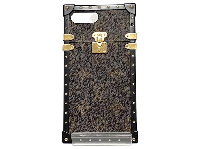 Louis Vuitton Iphone Case Brown Cloth ref.380628 - Joli Closet