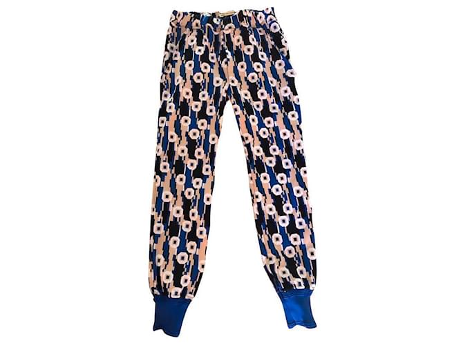 Pantalon de jogging Balenciaga Coton Multicolore  ref.380856