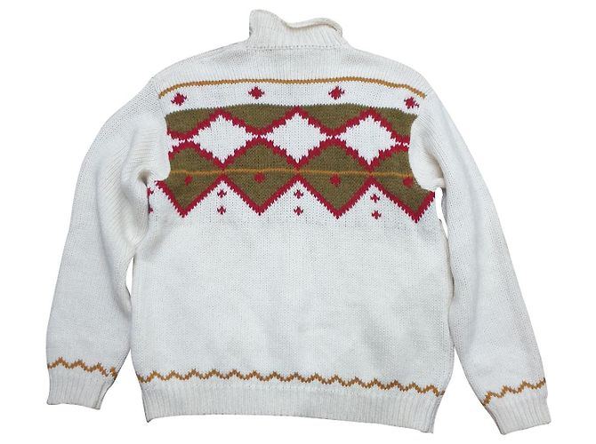 Trussardi Norwegischer Wollpullover Mehrfarben