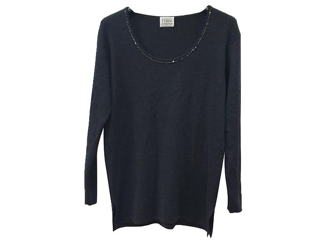 Pull en laine Gianfranco Ferré Forma Gris anthracite