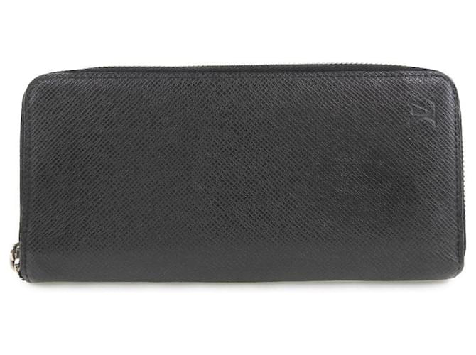 Louis Vuitton Zippy Wallet Vertical Black Leather  ref.381020