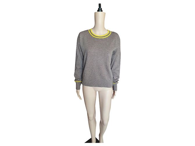 Pull Chloé Stora en cachemire gris