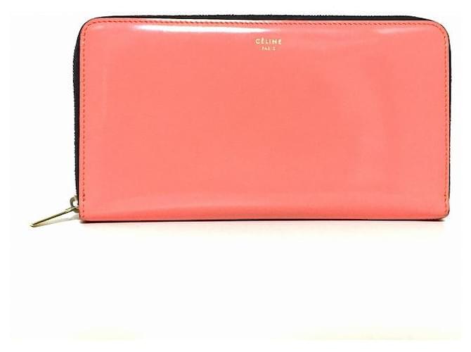 celine wallet pink