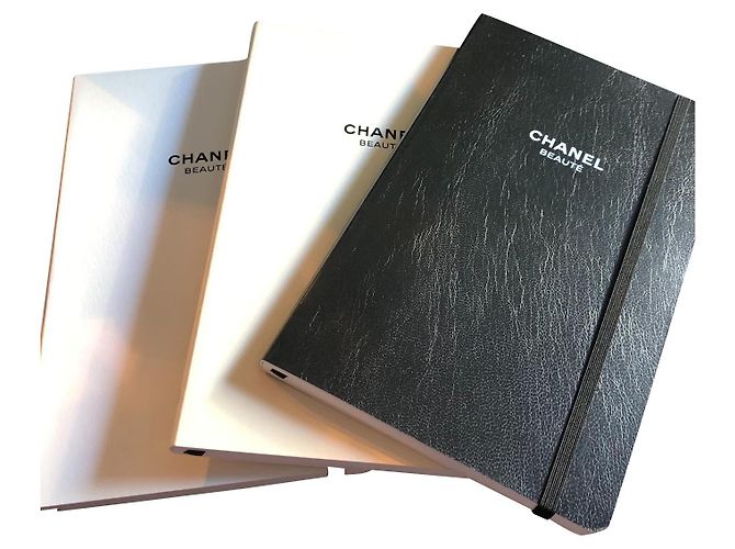 Cambon 3 cadernos chanel Preto