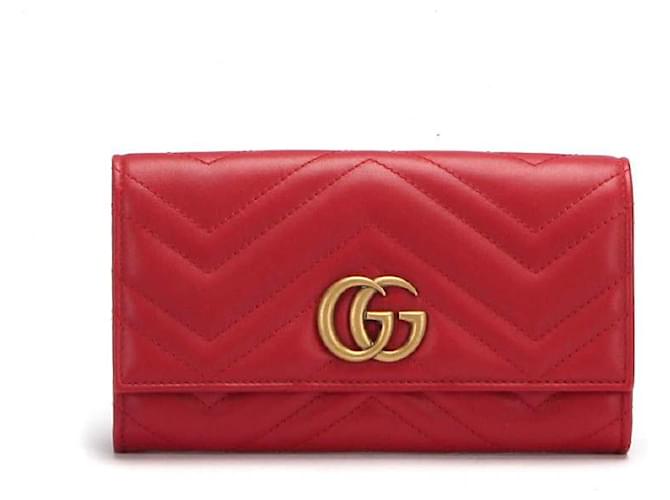 gucci red wallets