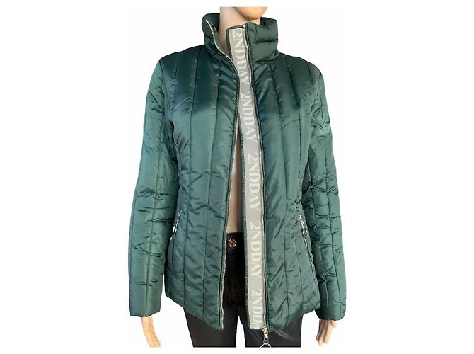 Autre Marque Abrigo verde oscuro 2NDDAY