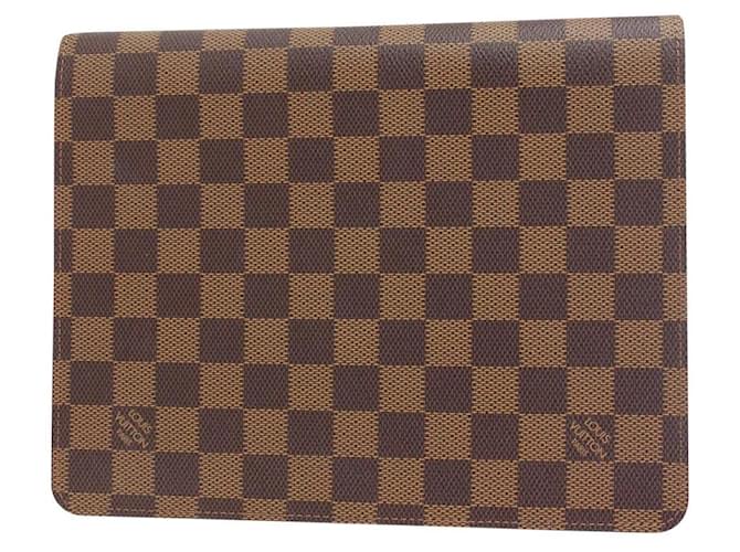 Louis Vuitton Damier Ebene A5 Libreta de direcciones de la carpeta de la cubierta del cuaderno  ref.382099