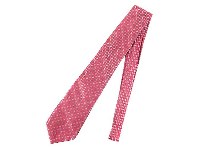 Chanel Ties Red Silk