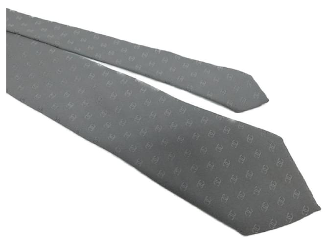 Chanel Ties Grey Silk ref.382192 - Joli Closet