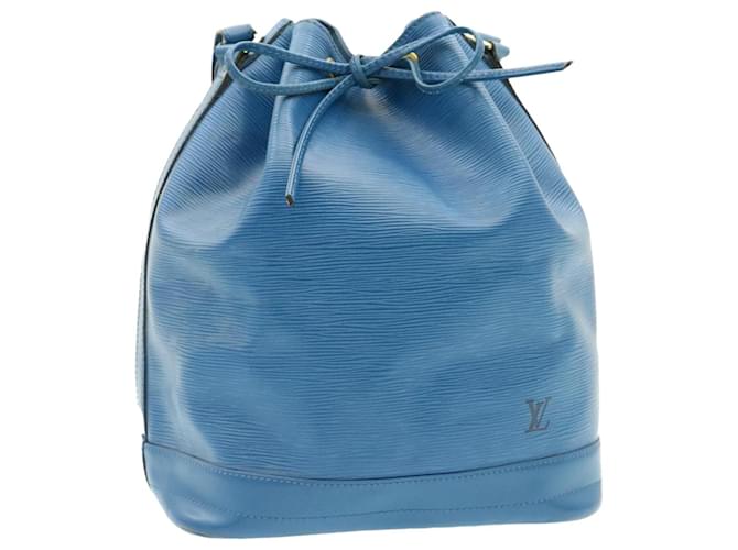 LOUIS VUITTON Epi Noe Shoulder Bag Blue M44005 LV Auth 25130 Leather  ref.382324