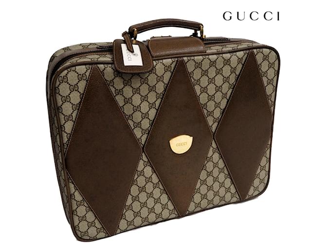 Gucci Misc Brown Leather  ref.382361