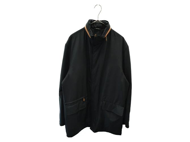 Hermès Capispalla per uomo Nero Poliestere