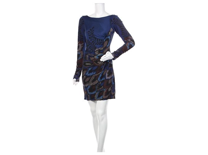 Vestido Hale Bob L Poliéster Elastano Multicolor