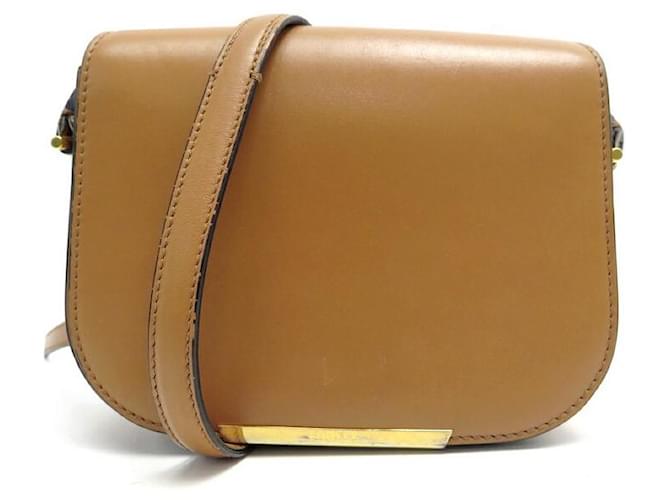 LANCEL BIANCA PM A BOLSO DE MANO07900 BOLSO DE MANO PIEL CAMEL Caramelo Cuero  ref.383334