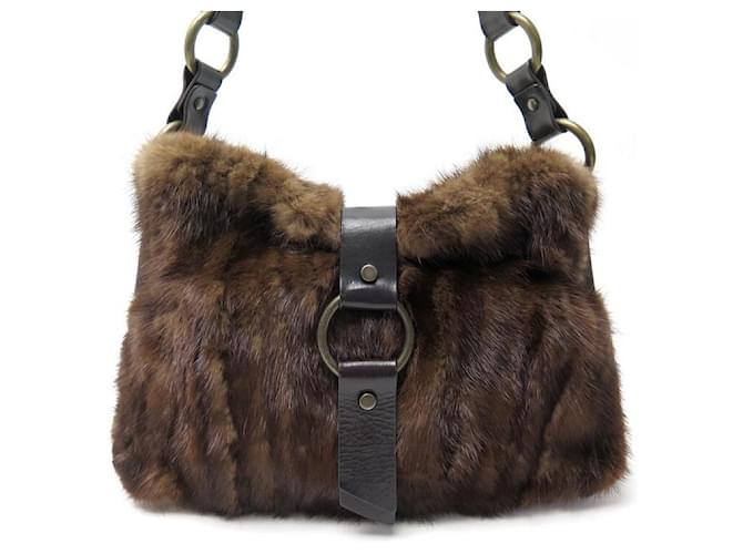 Givenchy, Bow cut Mink fur crossbody bag. - Unique Designer Pieces