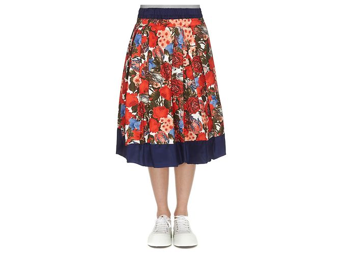 FALDA MARNI CADY DE ALGODÓN DUNCRAIG Multicolor