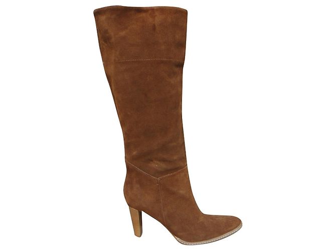 Autre Marque Botas André de ante marrón 37 Castaño