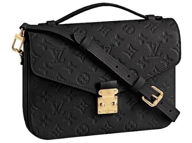 Louis Vuitton LV Metis black Leather  ref.384001