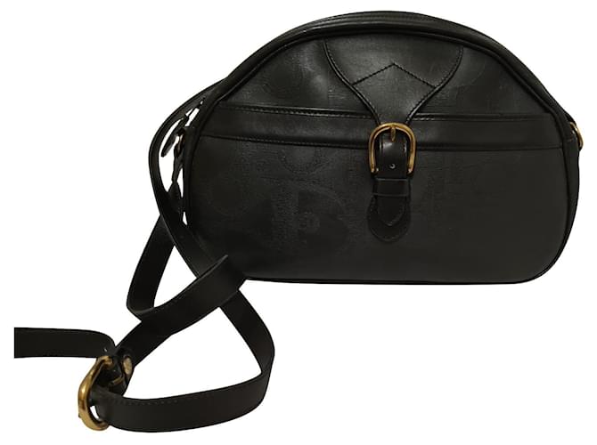 Dior Handtaschen Schwarz Leder  ref.384036