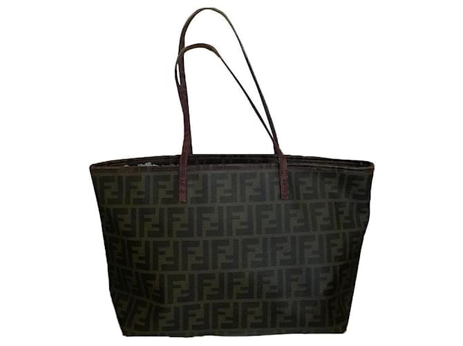 Fendi Spammati-Zucca Braun  ref.384037