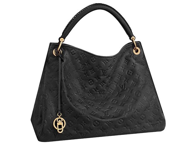 Louis Vuitton LV Artsy black leather