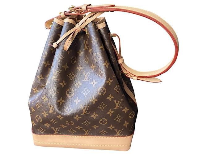 Noe Louis Vuitton Handbags Brown  ref.384117