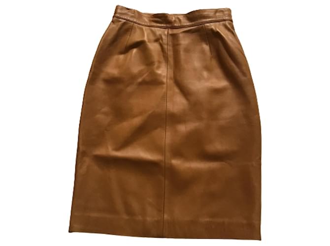 Loewe  Leather Skirt  ref.384133