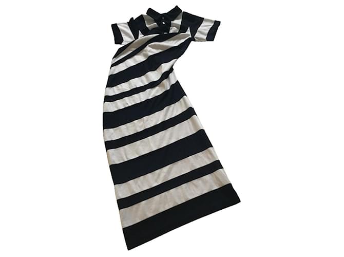 Comme des Garcons AD2004 Golf Dress Polo Dress Dark blue Cotton Polyester  ref.384144