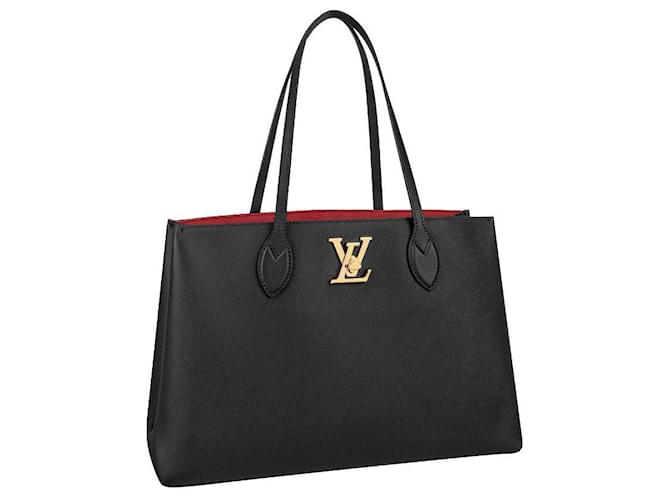 Louis Vuitton LV Lockme Shopper novo Preto Couro  ref.384826