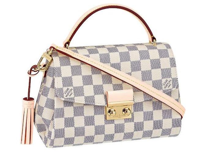 Louis Vuitton LV Croisette damier azur Beige