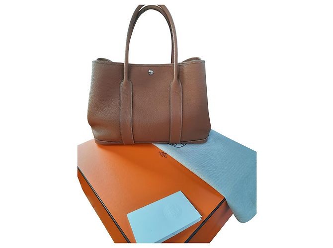 Bolsa Hermès Garden Party Caramelo