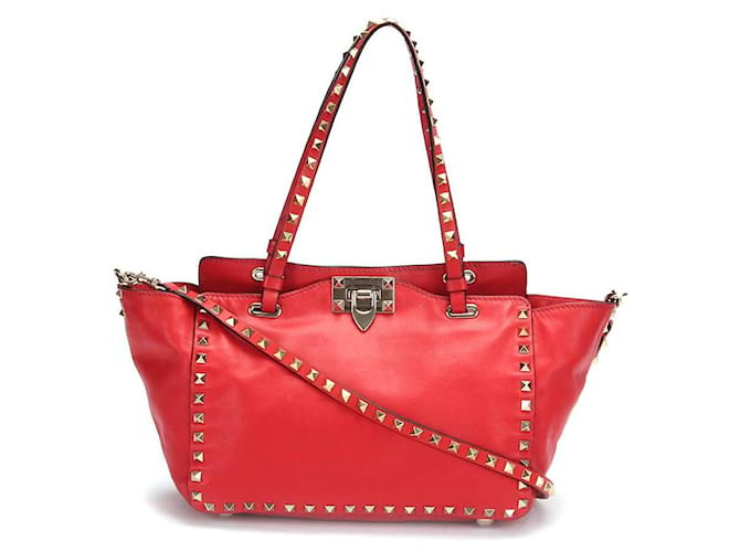 Valentino red hotsell tote bag