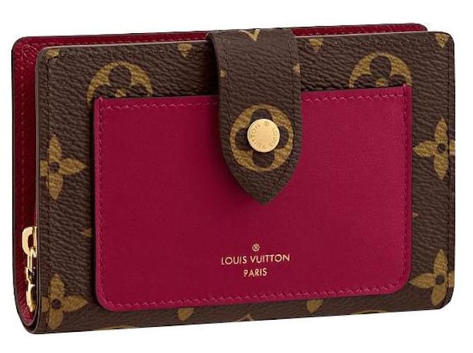 Louis Vuitton LV Juliette wallet new Fuschia Leather  ref.386032