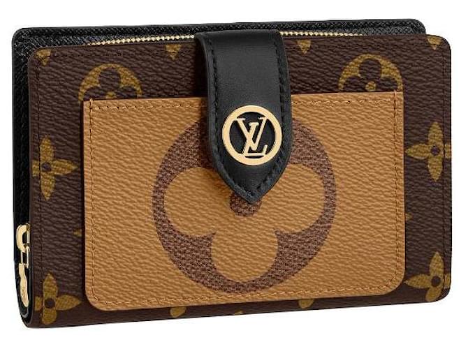 Louis Vuitton LV Juliette wallet new Brown Leather  ref.386384