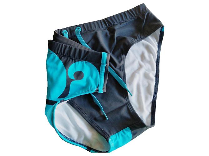 Autre Marque Neue Badehose Größe L Grau