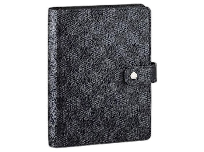 Louis Vuitton LV medium Ring agenda Grey