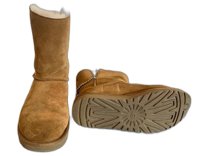 Ugg BOOTS Caramello Scamosciato  ref.387233